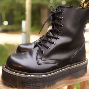 Doc Martens jadon platform combat boot